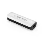 Φορητός Φορτιστής 2200mA Power Bank άσπρο/μαύρο EMP103WK