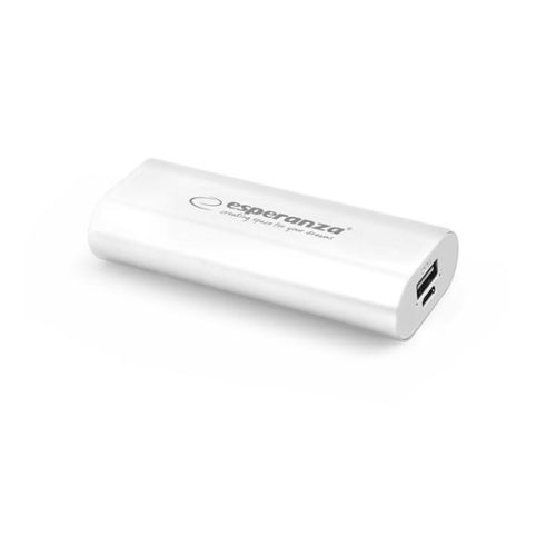 Φορητός Φορτιστής 4400mA Power Bank άσπρο EMP105W