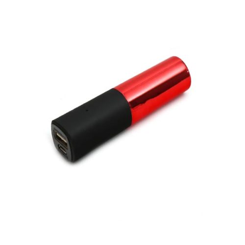 Φορητός Φορτιστής PLATINET 2600mA Lipstick κόκκινο