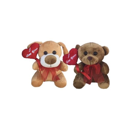 ΣΚΥΛΟΣ ΚΑΡΔΙΑ ΚΑΘΙΣΤΟΣ 16cm TOYmarkt 99342