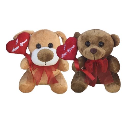 ΣΚΥΛΟΣ ΚΑΡΔΙΑ ΚΑΘΙΣΤΟΣ 25cm TOYmarkt 99343