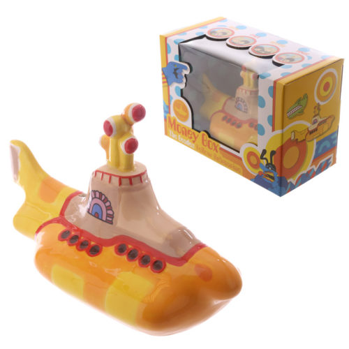 Ceramic Yellow Submarine Licensed Design Money Box