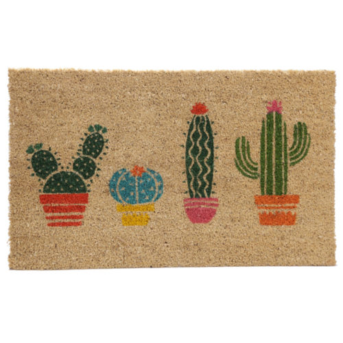 Coir Door Mat - Cactus