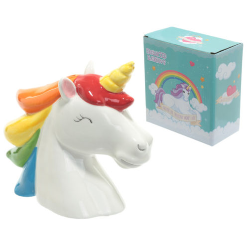 Collectable Fun Unicorn Rainbow Money Box