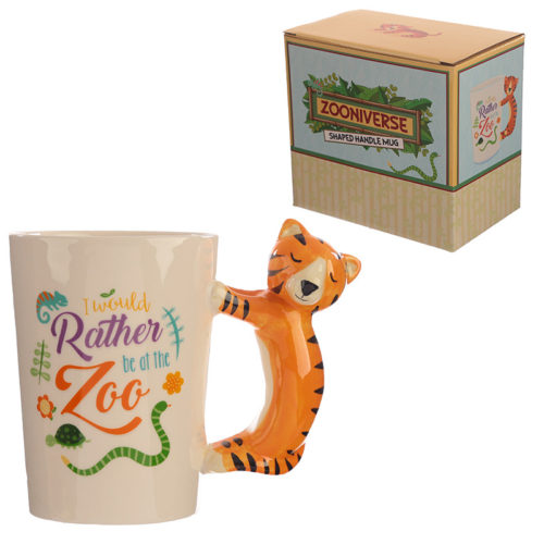 Collectable Shaped Handle Mug -  Tiger