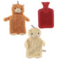 Cute Llama Plush Hot Water Bottle and Cover