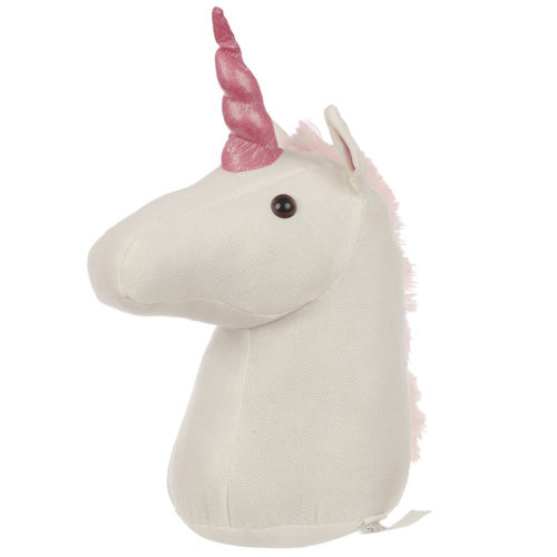 Cute White Unicorn Door Stop
