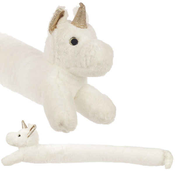 Cute White Unicorn Draught Excluder