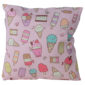 Decorative Cushion with Insert - Kawaii Ice Cream
