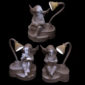 Decorative LED Cherub Figurine with Reading Lamp