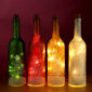 Decorative LED Christmas Scene Bottle Light