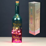 Decorative LED Glass Bottle Light - Mermaid Slogans
