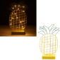 Decorative LED Light - Wire Pineapple