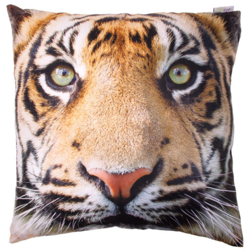 Decorative Tiger Print Cushion