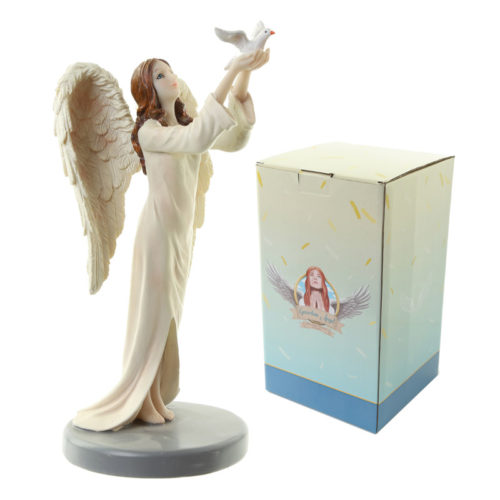Dove of Love Guardian Angel Figurine