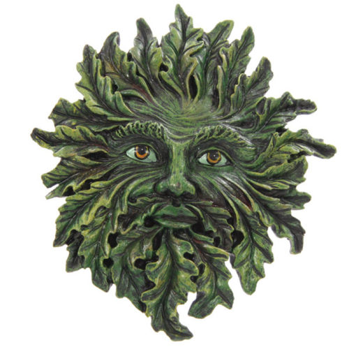 Fantasy Green Treeman Wall Plaque