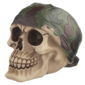 Fantasy Skull with Camouflage Bandana Ornament