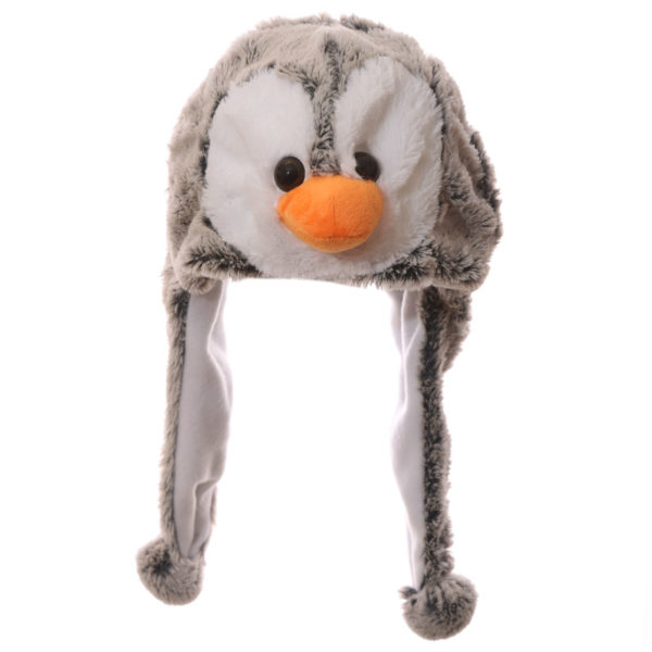 Funky Plush Fabric Penguin Hat