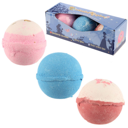 Handmade Bath Bomb Set of 3 - Sweet Princess Fragrance Gift Box