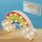 LED Light Decoration - Rainbow and Clouds