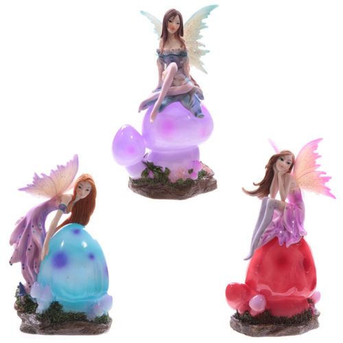 LED Woodland Fantasy Fairy Mushroom Lamp