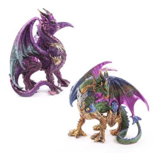 Warrior Dark Legends Dragon Figurine