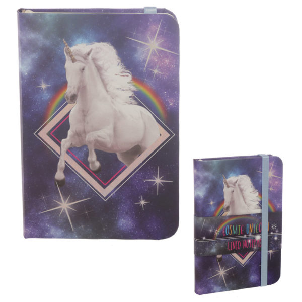 A6 Collectable Hardback Notebook - Cosmic Unicorn