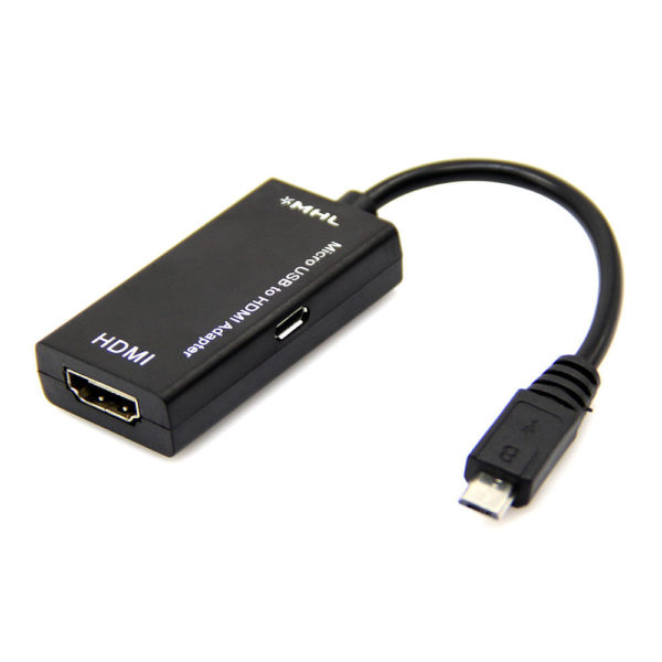 adapter detech micro usb към hdmi mhl
