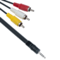 audio cable detech 3.5 3rca