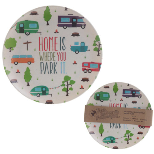 Bambootique Eco Friendly Caravan Design Plate