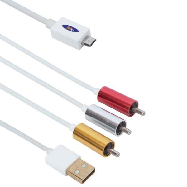 cable mhl (micro usb) 3rca