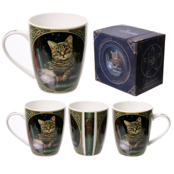 Cat Fortune Teller Lisa Parker Designed New Bone China Mug