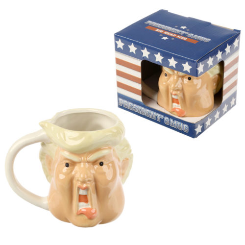 Ceramic Novelty President Shaped Mug