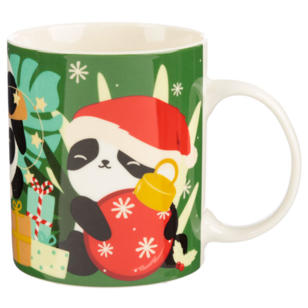 Christmas New Bone China Mug - Pandarama