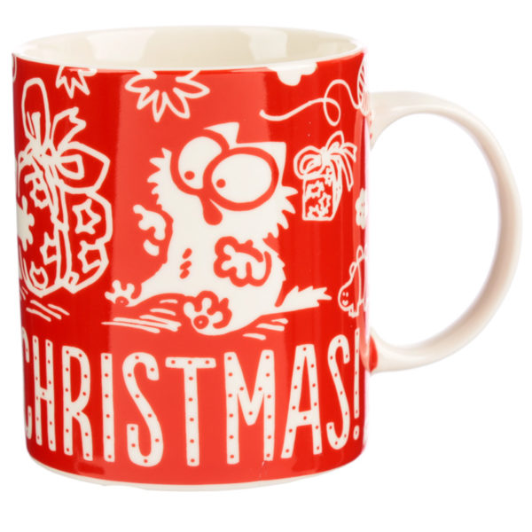 Christmas New Bone China Mug - Simon's Cat Meowy Christmas