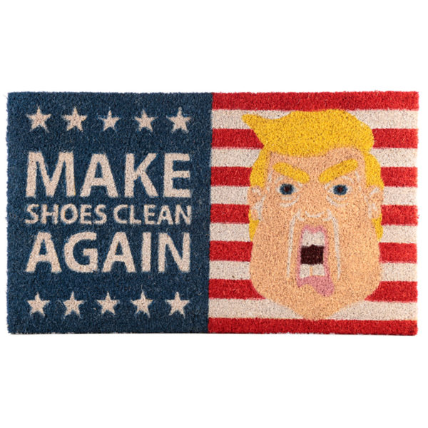 Coir Door Mat - President Slogan