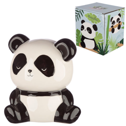 Collectable Ceramic Panda Shaped Money Box