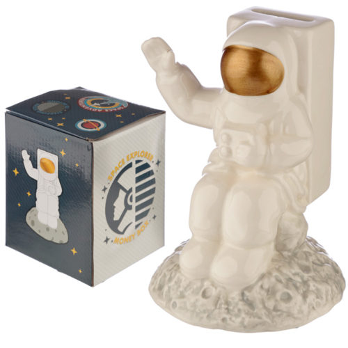 Collectable Ceramic Spaceman Shaped Money Box