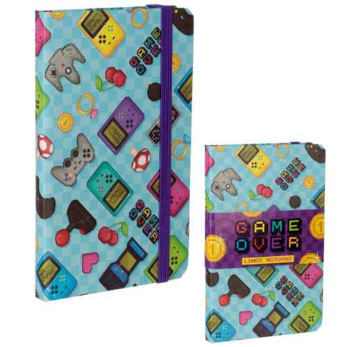 Collectable Hardback Notebook - Retro Gaming Design