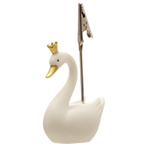Collectable Swan Princess Postcard and Memo Clip