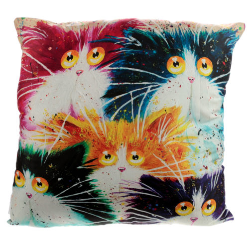 Cushion with Insert - Kim Haskins Cat