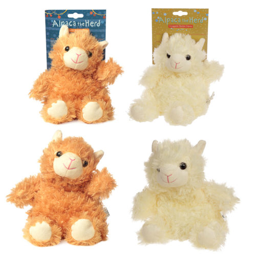 Cute Alpaca Design Snuggables Microwavable Warmer