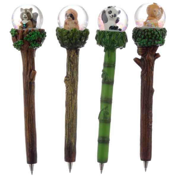 Cute Animals Waterball Novelty Pen