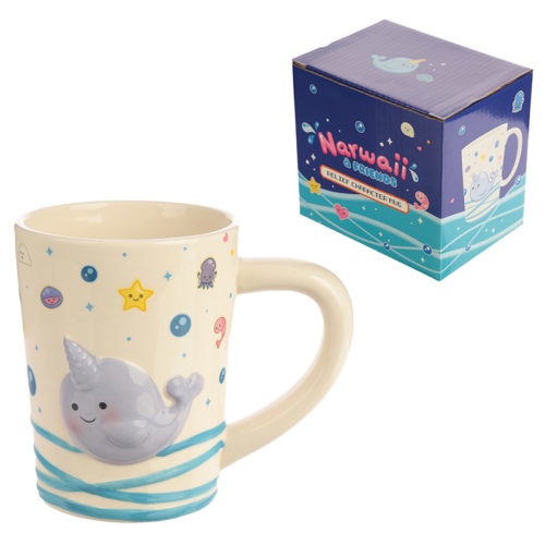 Cute Collectable Narwhal Ceramic Mug