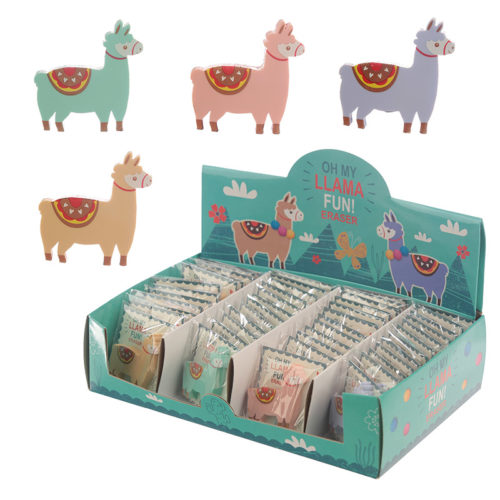 Cute Llama Design Eraser