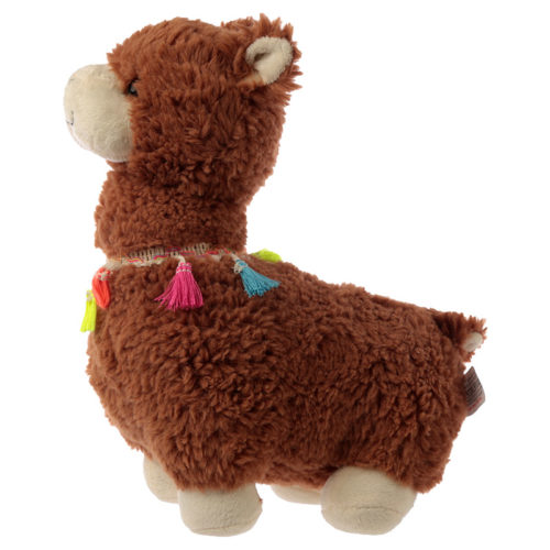 Cute Llama Plush Brown Llama Door Stop