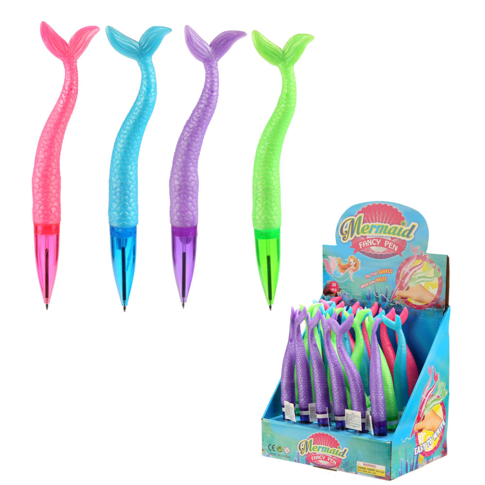 Cute Mermaid Tail Stretchy Pen