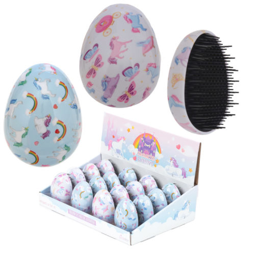 Cute Unicorn Design Handy Detangling Hair Brush