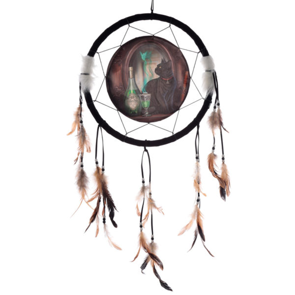 Decorative Lisa Parker Absinthe Cat Dreamcatcher Medium