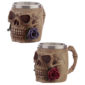 Decorative Skulls and Roses Tankard